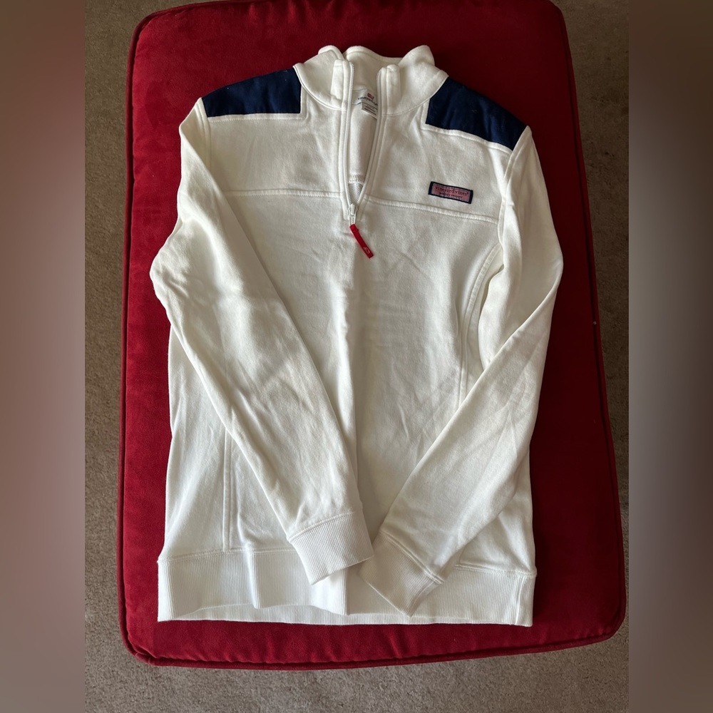 Vineyard Vines Patriotic Quarter zip